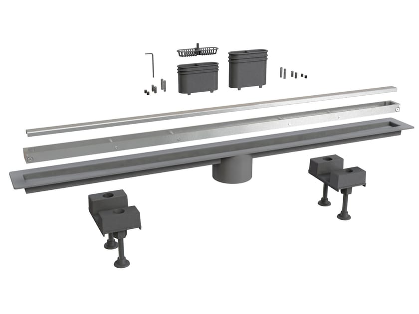 Слив для душа из нержавеющей стали Bonomini Canalissima ARCH-00091098