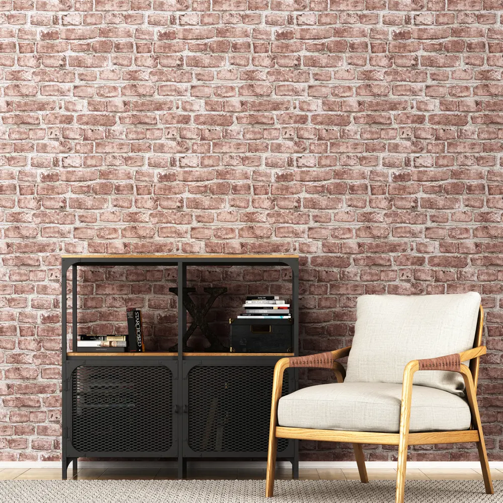 Обои флизелиновые Inspire оранжевые 0.53 м 636772 82024039 STLM-2000880 BRICK - Вид №2