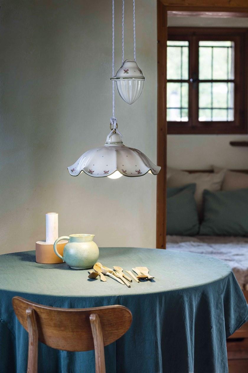 FERROLUCE Регулируемый керамический подвесной светильник Belluno C031 - c064 - Вид №3