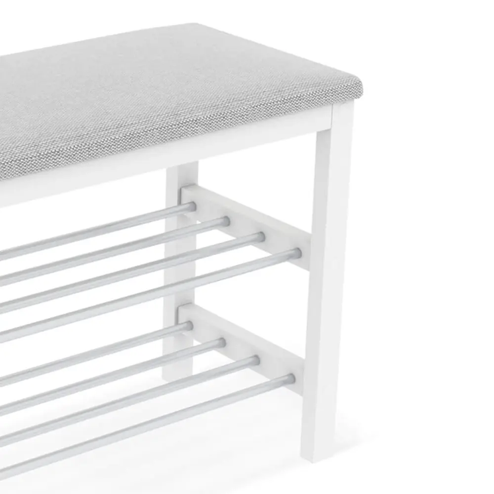 Банкетка Sheffilton Альберо для прихожей с полками из массива дерева 85317687 STLM-0061308 - Вид №2