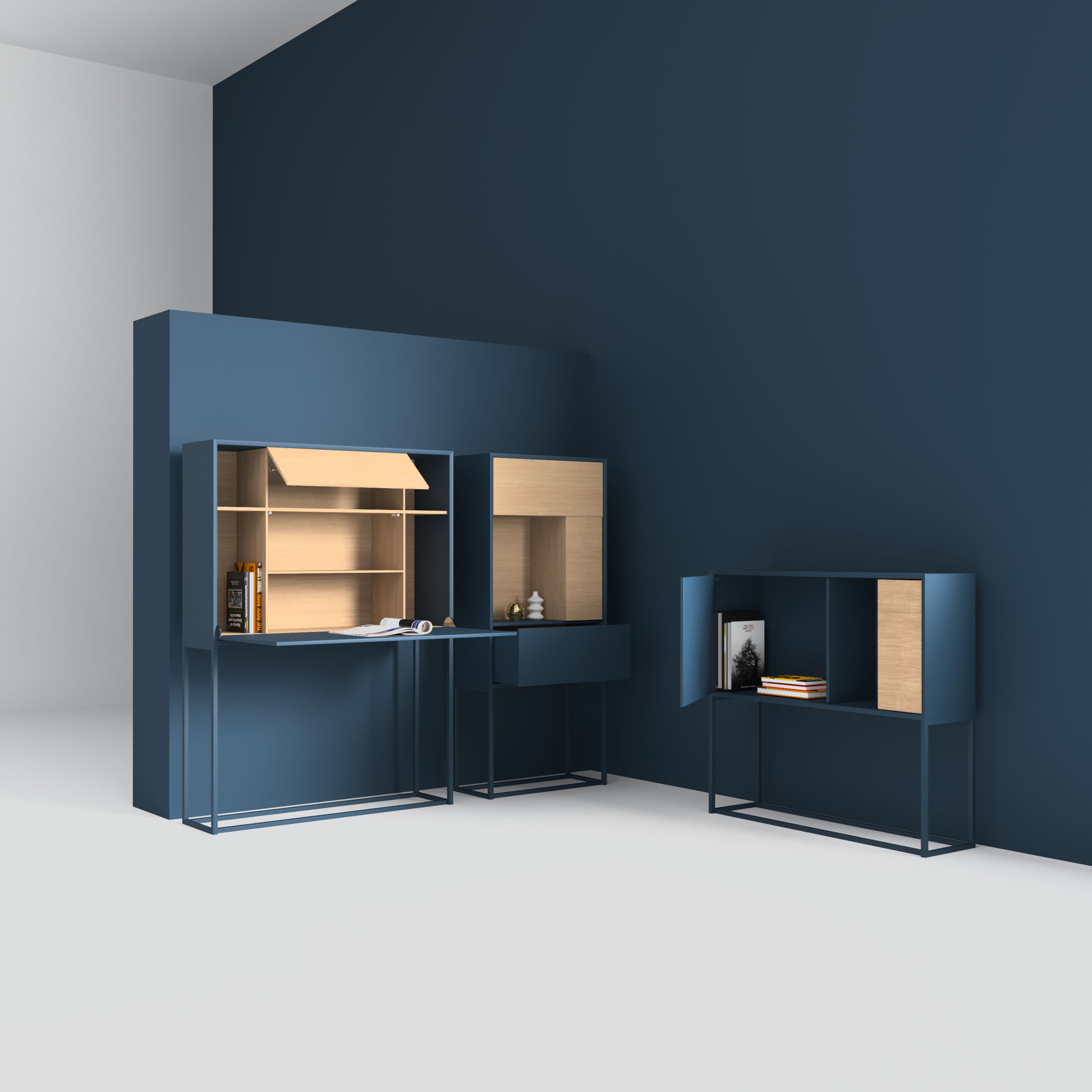 Деревянный сервант FID Paris Nyte ARCH-00014290 - Вид №2