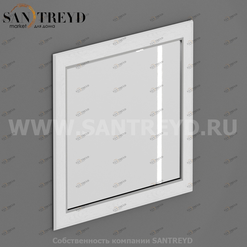 PS101RB Зеркало 100 см цвет Морозное утро Globo Paestum Италия Ceramica Globo