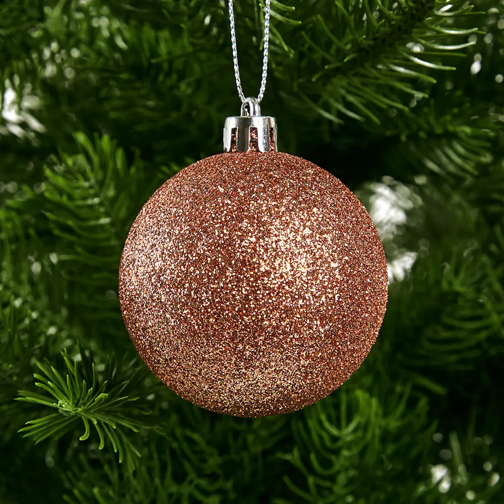 87036417 Набор новогодних шаров Christmas ø6 см цвет розовый 100 шт. STLM-1415457 Santreyd  - Вид №19