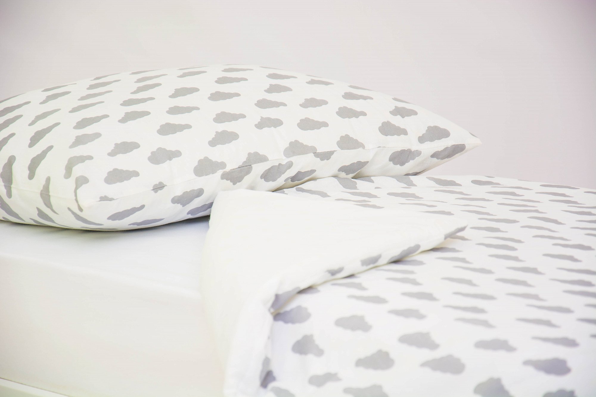 Детское постельное белье "Облака" графит БЕЛЬМАРКО  327415 Серый Santreyd  - Вид №2