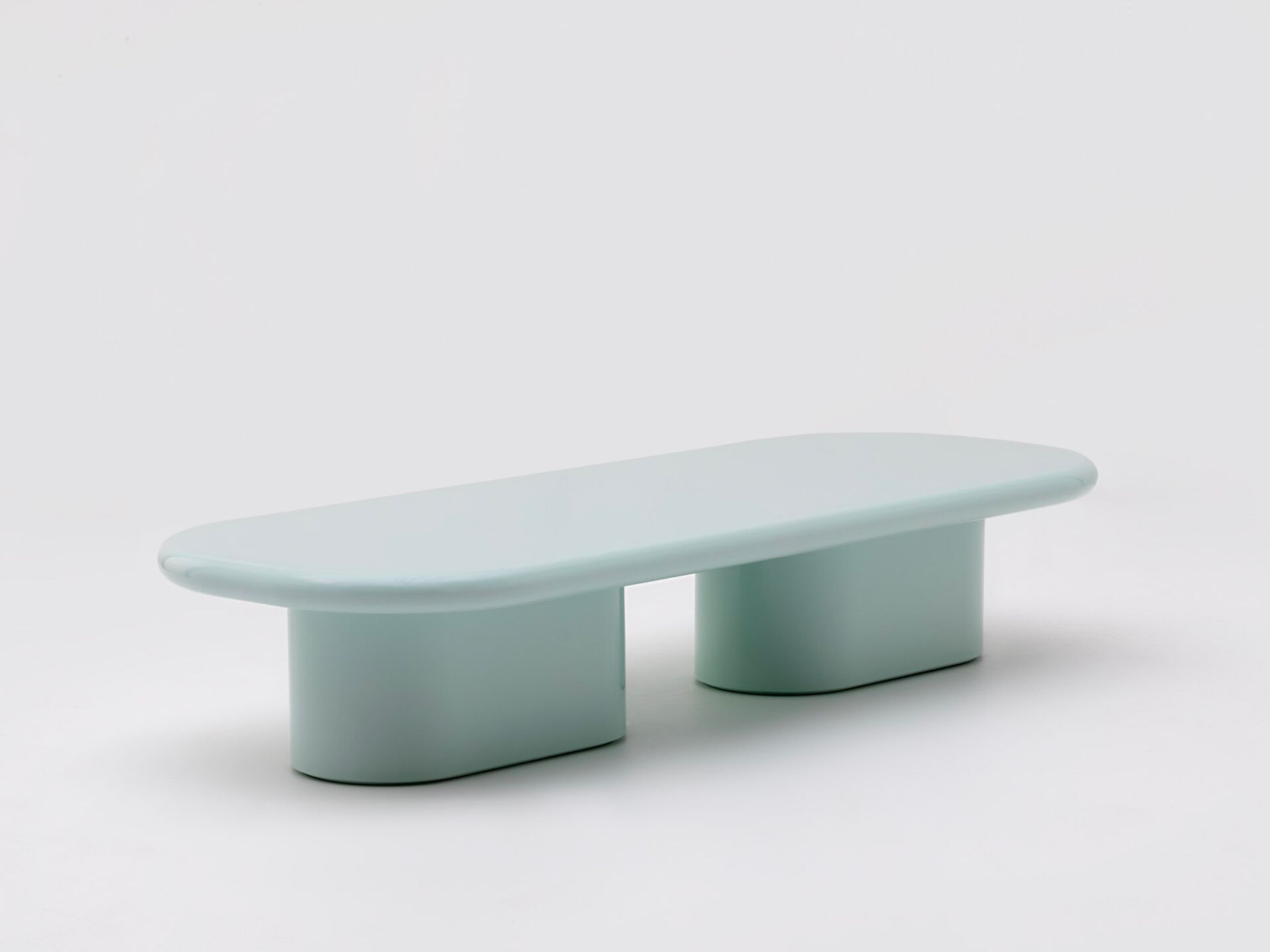 Низкий прямоугольный журнальный столик из МДФ Punto Zero Franca e Allegra ARCH-00074304 - Вид №1