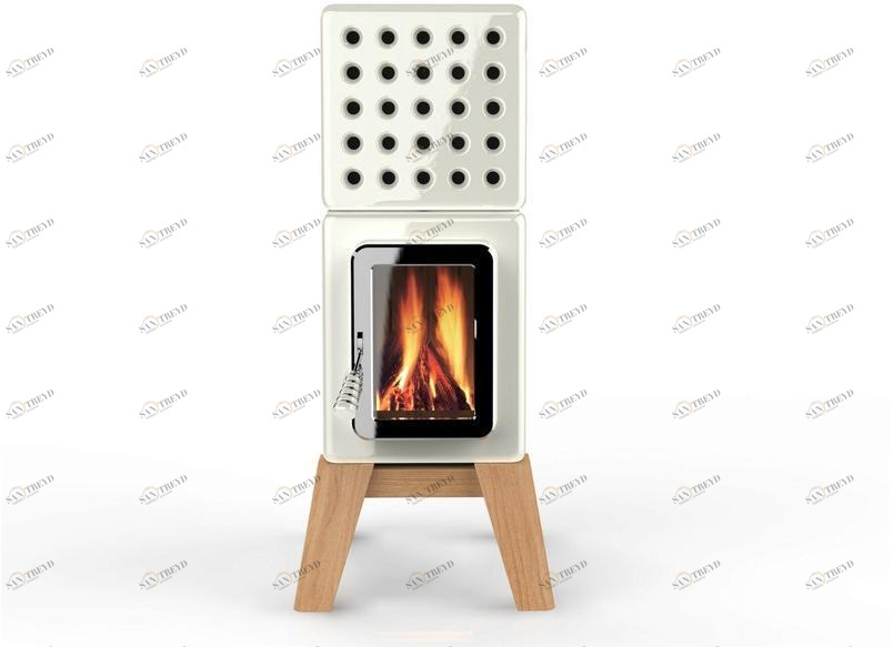 Дровяная печь из керамики Stack Santreyd sun-id-1431905