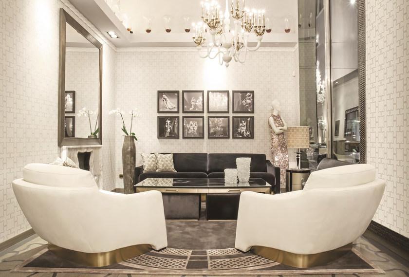 Formitalia Мягкое бархатное кресло с подлокотниками Muzio sun-id-1402987 - Вид №2