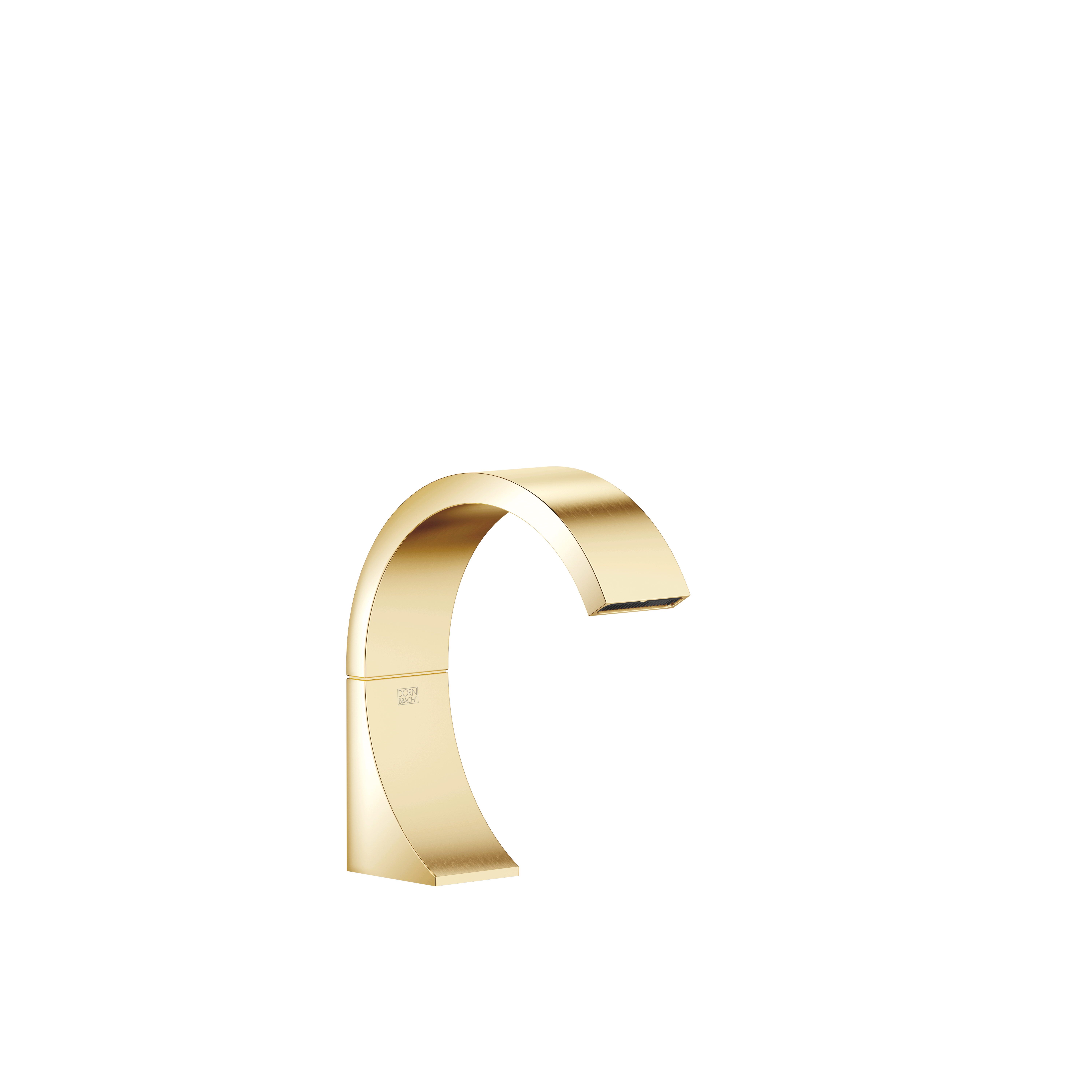 CYO Излив для раковины, монтируемый на палубу, без донного клапана - Durabrass / Brushed Durabrass (23-каратное золото) DornBracht 13715811-38