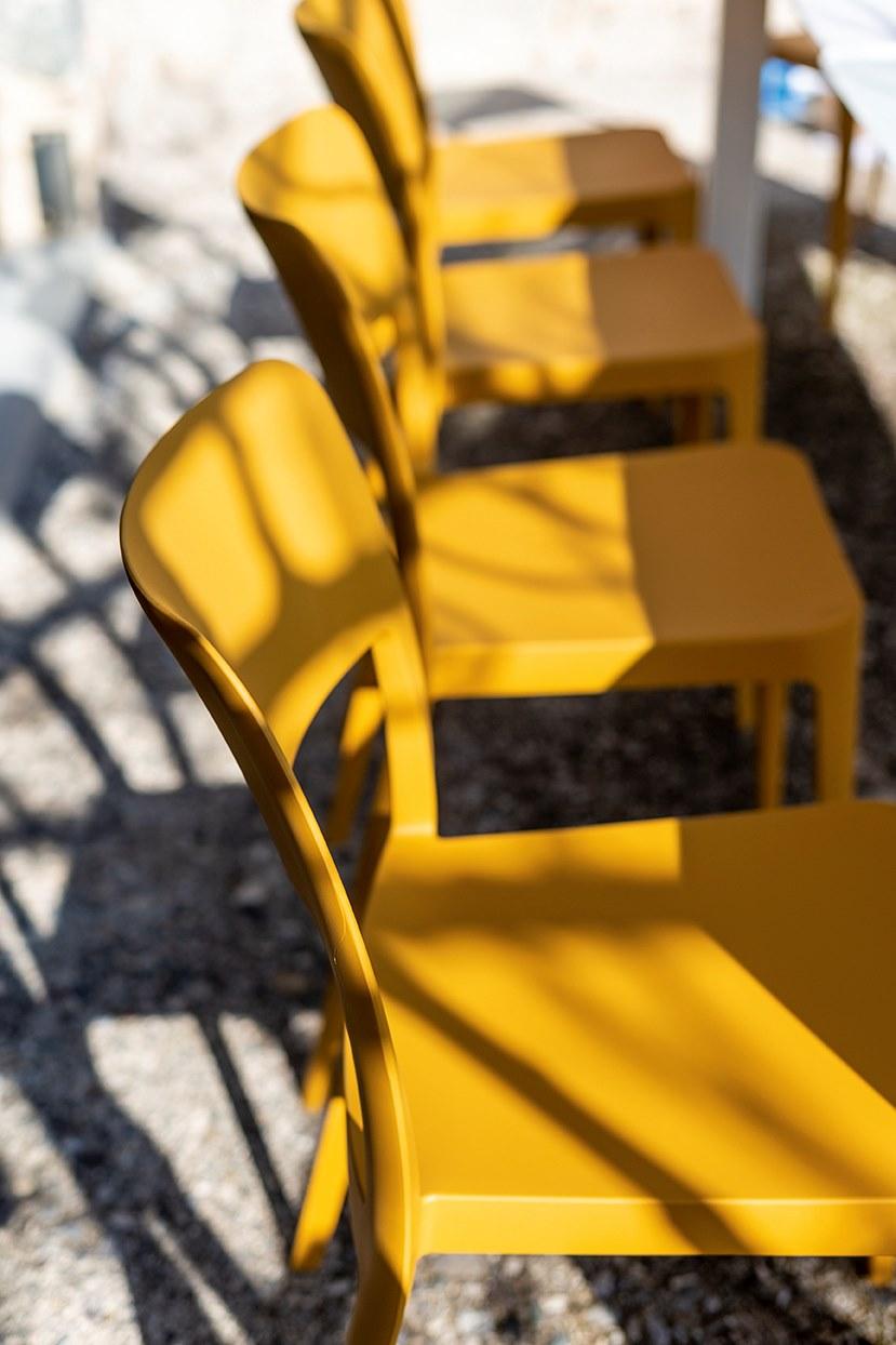 Midj Штабелируемый стул из полипропилена Nené sun-id-1493470 - Вид №6