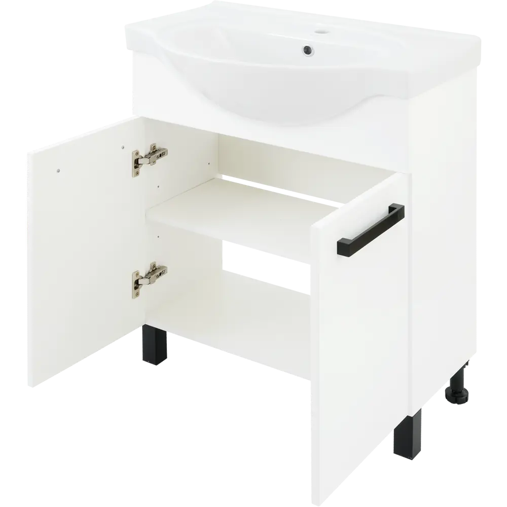 Тумба Santreyd «Софи» для раковины 70 см белая глянцевая 83685222 STLM-0043459 - Вид №2