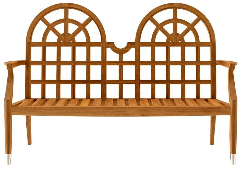 ASTELLO Диван из тикового дерева Jonquille Jq.ss2.l1.02 - Вид №2