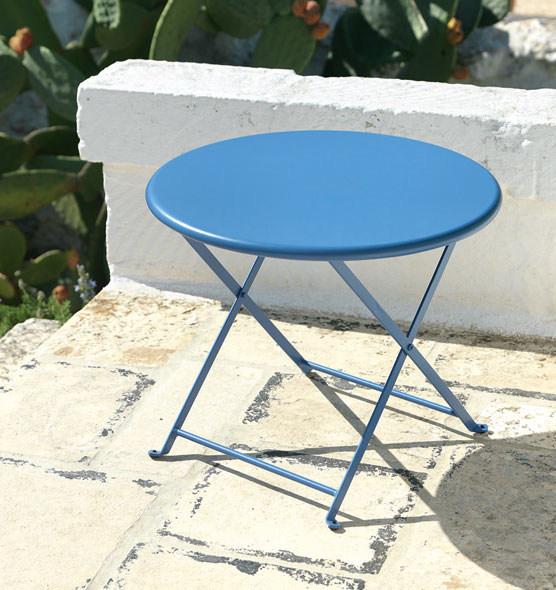 Ethimo Складной садовый стол из крашеного металла Flower Fltt3000 - Вид №6