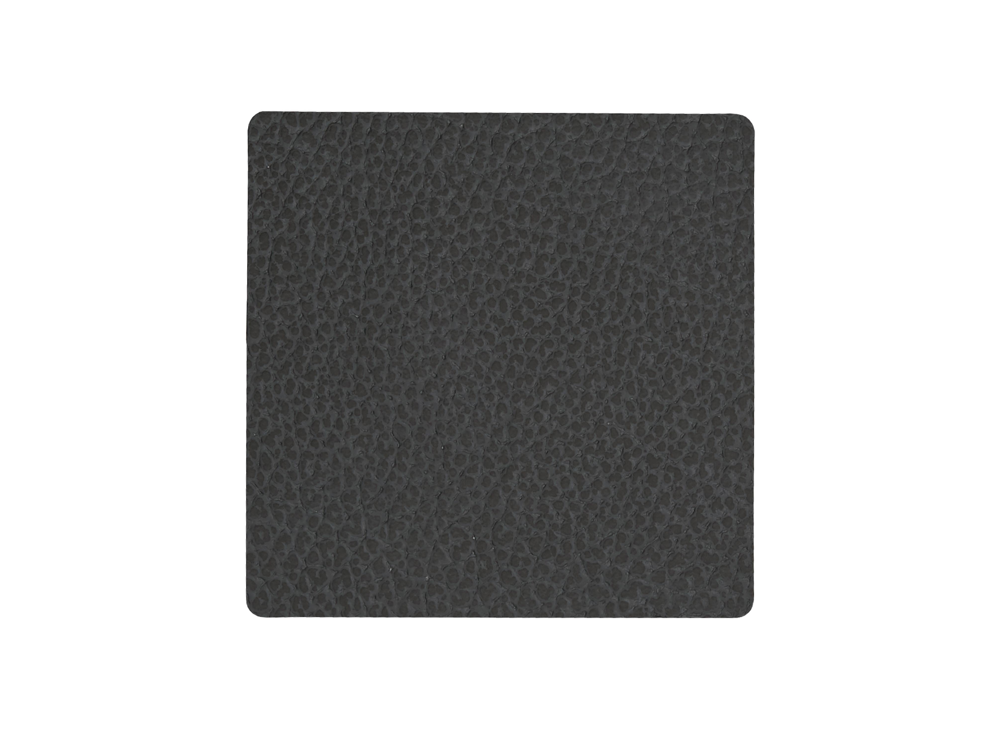 981287 HIPPO black-anthracite подстаканник квадратный 10x10 см, толщина 1,6 мм;LIND DNA  - Вид №1