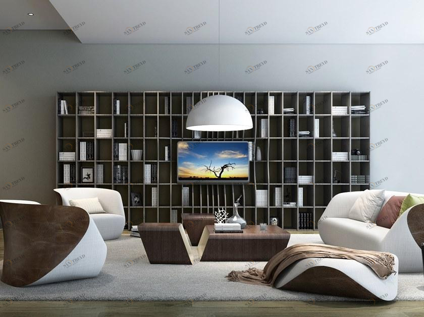 Now & Future Настенный стеллаж с подставкой под телевизор sun-id-1442993