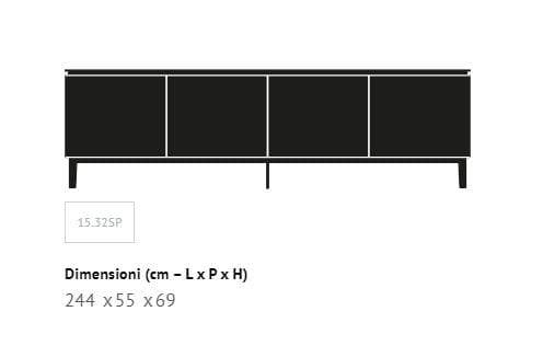 Мраморный шкаф с распашными дверями Bontempi Casa COSMOPOLITAN ARCH-00148593 - Вид №6