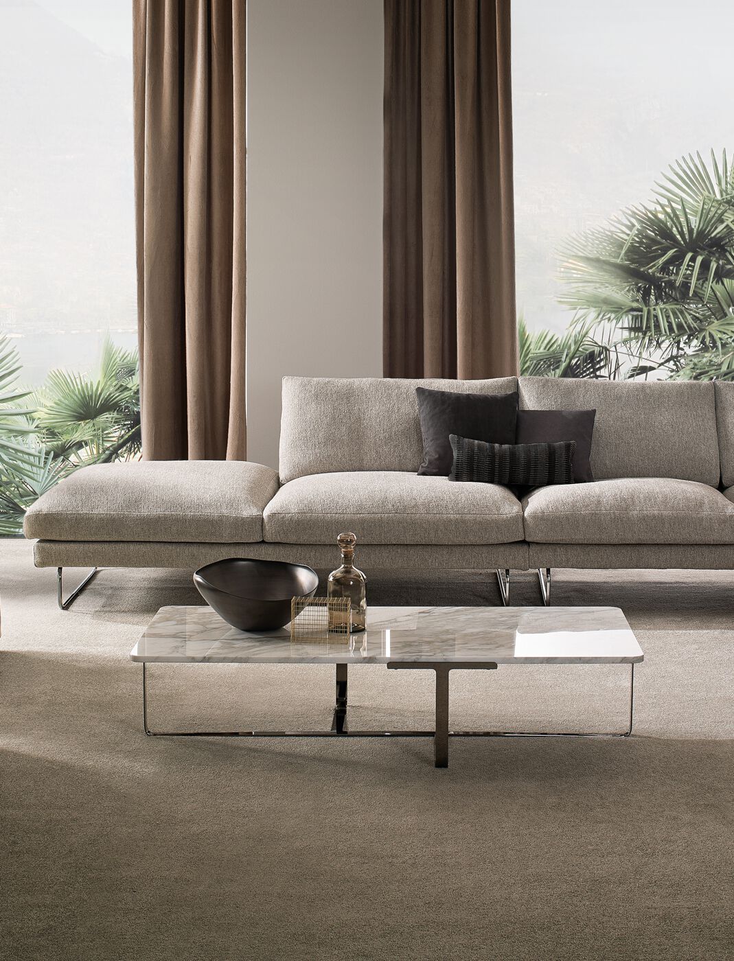 Мраморный низкий журнальный столик i 4 Mariani Джошуа ARCH-00033109 - Вид №2