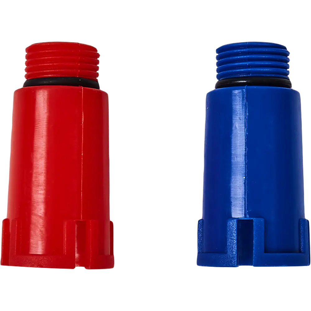 Заглушка монтажная Valfex 1/2", цвет синий/красный 82992791 STLM-2024780  - Вид №1