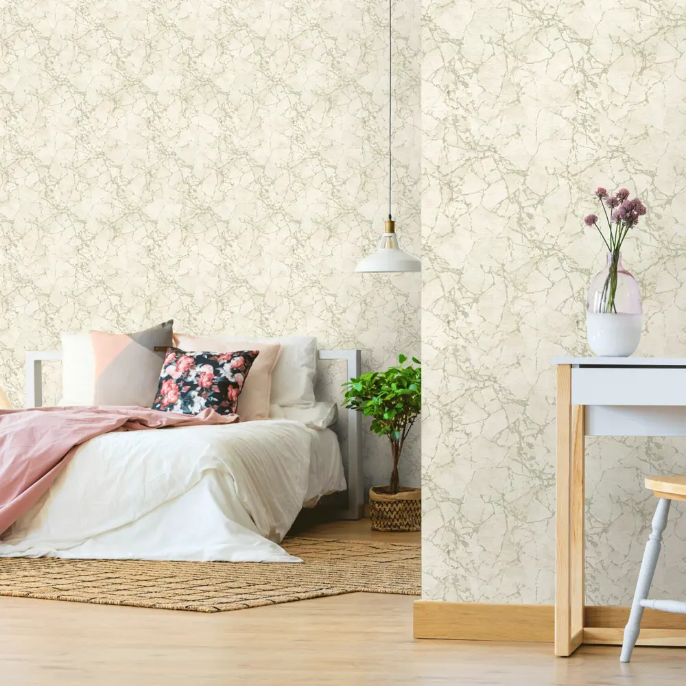 Обои флизелиновые Ovk Design Максвуд бежевые 1.06 м 10422-03 89080659 STLM-2140093 - Вид №3