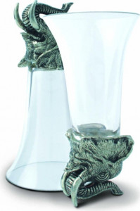 10648893 Vagabond House Кубок Vagabond House Сафари.Слон 14см, стекло Стекло