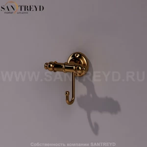 Крючок для полотенец SIMAS золотистый