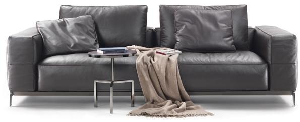 Flexform 2-х местный кожаный диван со съемным чехлом sun-id-1372804 - Вид №1