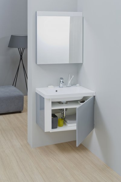 Тумба под умывальник SD 10° 650 R тёмный орех Ravak X000000750 - Вид №5