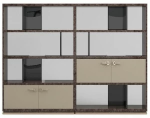 Reiggi Модульный открытый книжный шкаф из бриара Byron Rg788a-b