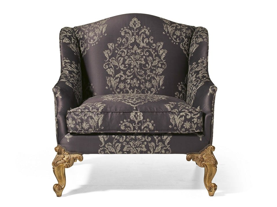 Тканевое кресло с подлокотниками OAK Галерея ARCH-00064543