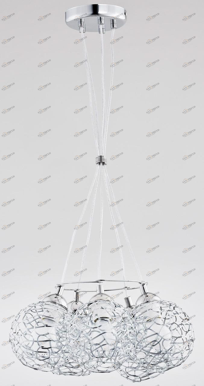 Подвесная люстра Alfa Amaso 20375 ALFA AMASO 187189 Хром 