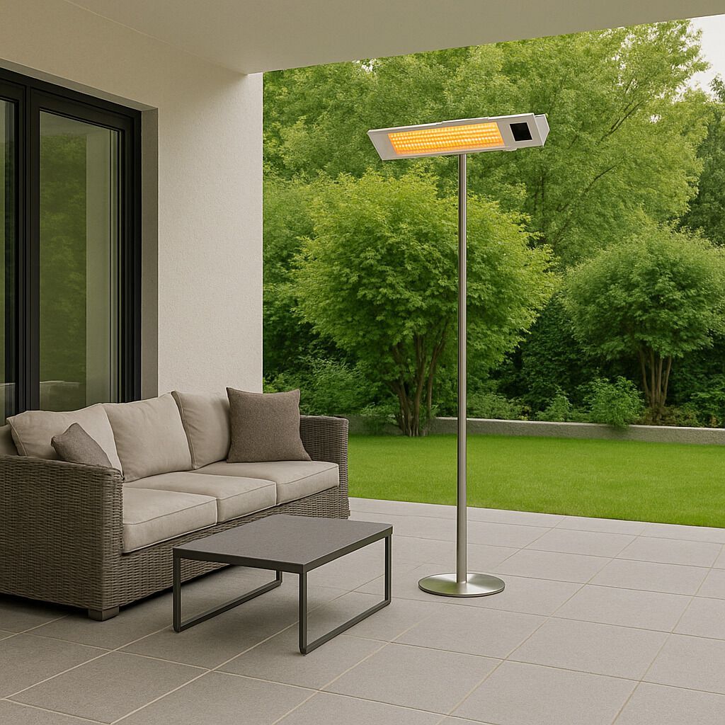 Наружная алюминиевая напольная инфракрасная нагревательная лампа SINED CALDO IRA PALO WIFI ARCH-00093659 - Вид №1