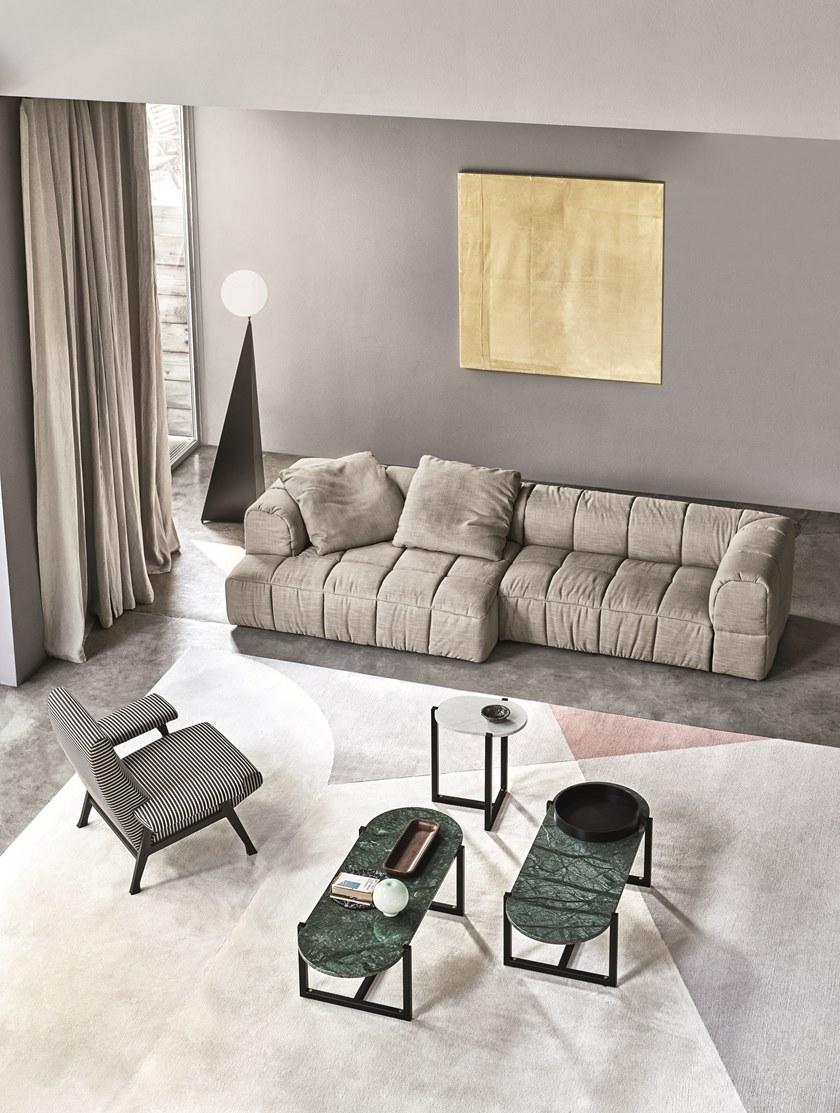 arflex Кресло с обивкой из ткани с подлокотниками Hall sun-id-1397682 - Вид №6