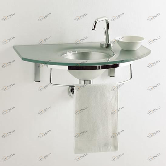 Подвесная раковина настенная овальная LASA IDEA Unik белая sun-id-1352744