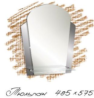 Зеркало Тюльпан 405х575 (065) Тюльпан МИР ЗЕРКАЛ 2322431 - Вид №1