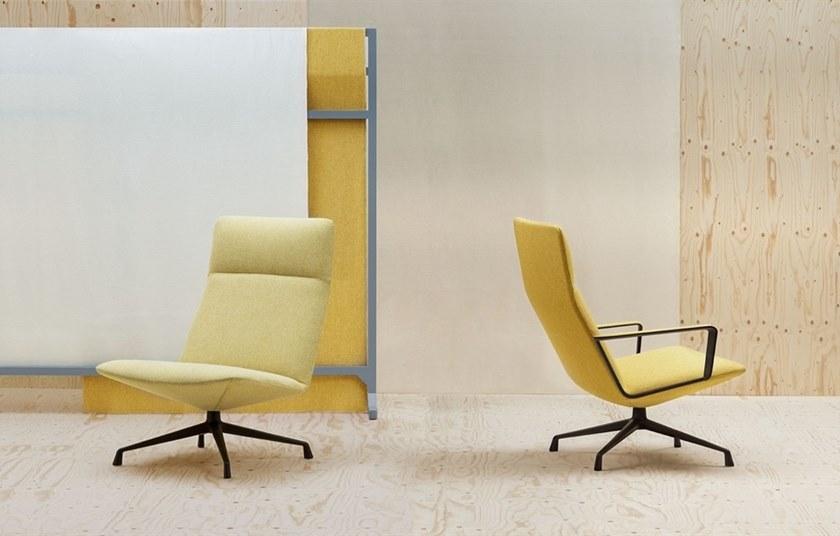 Andreu World 4-спицевое кресло с высокой спинкой Capri lounge Bu1694 - Вид №6