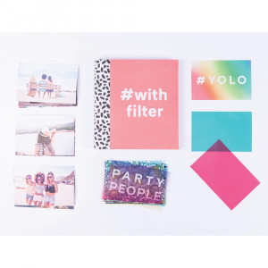 DYPHOTACO Фотоальбом с фильтрами коралловый Doiy