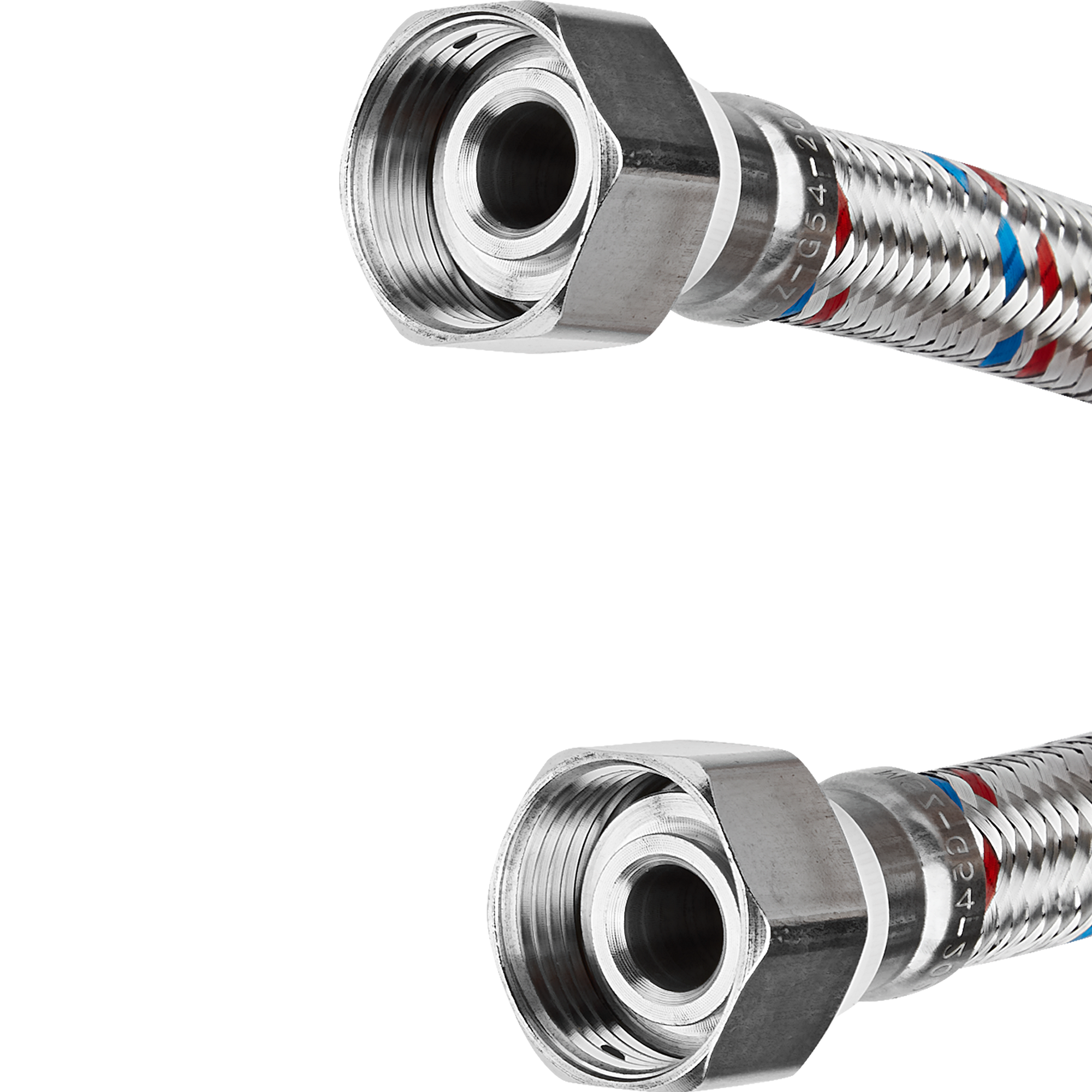 Гибкая подводка ДТРД для смесителей 80 см с резьбой 3/4" 85683772 STLM-0065231 - Вид №1