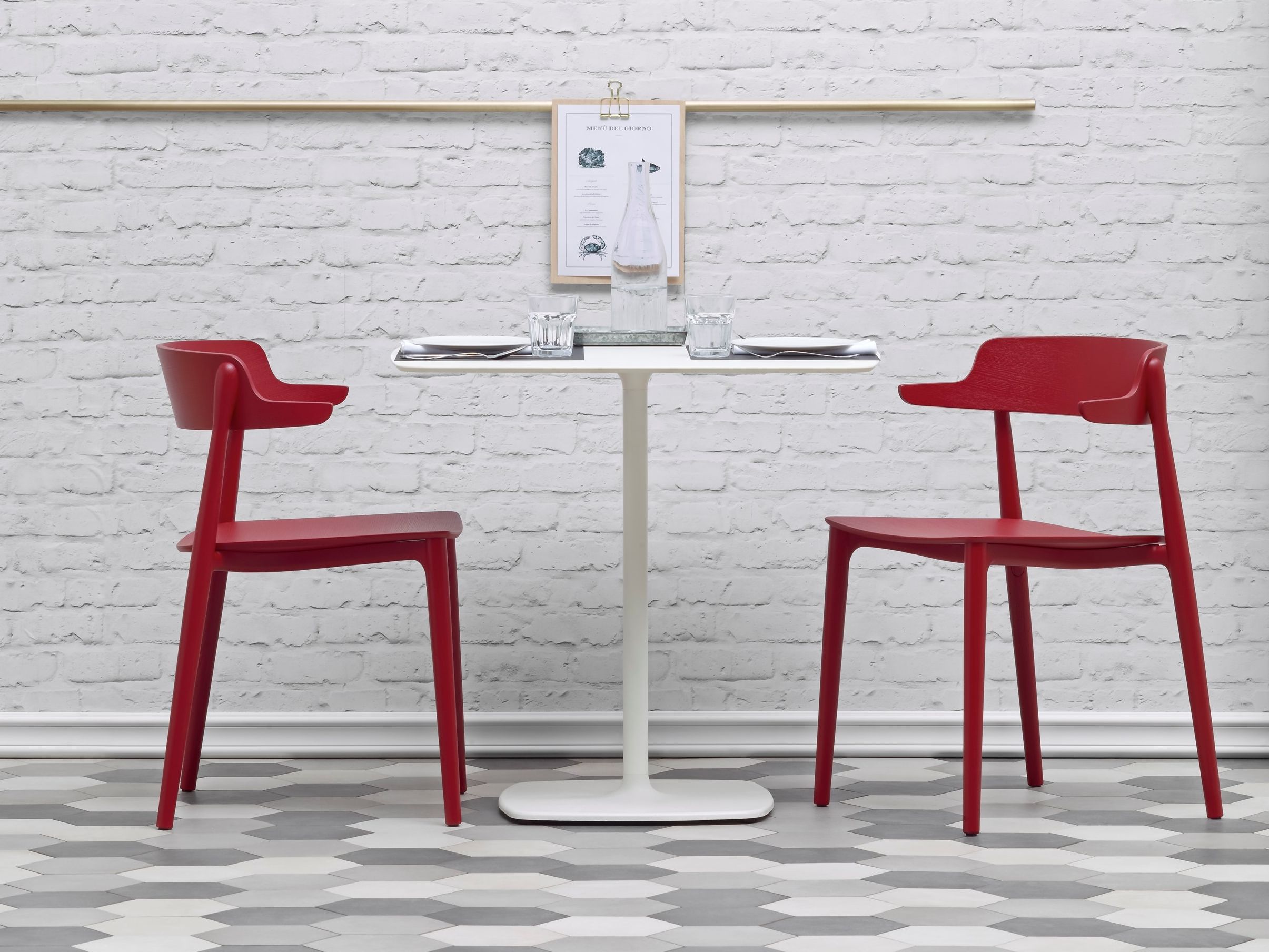 Деревянный стул ресторана Pedrali Nemea ARCH-00112691 - Вид №11