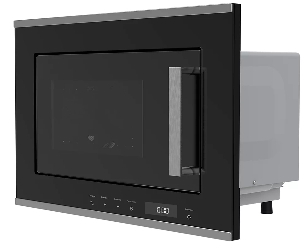 9102002 Встраиваемая микроволновая печь LEX BIMO 20.07 IX черный STDN-0026086 - Вид №2