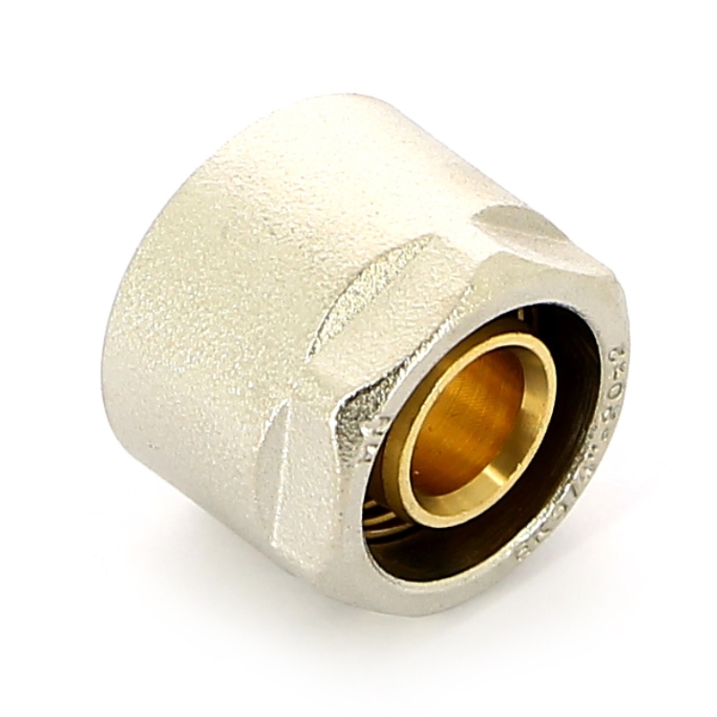 Соединитель (евроконус) для металлопластиковой трубы обжим HENCO 20х3/4" EK202 - Вид №4