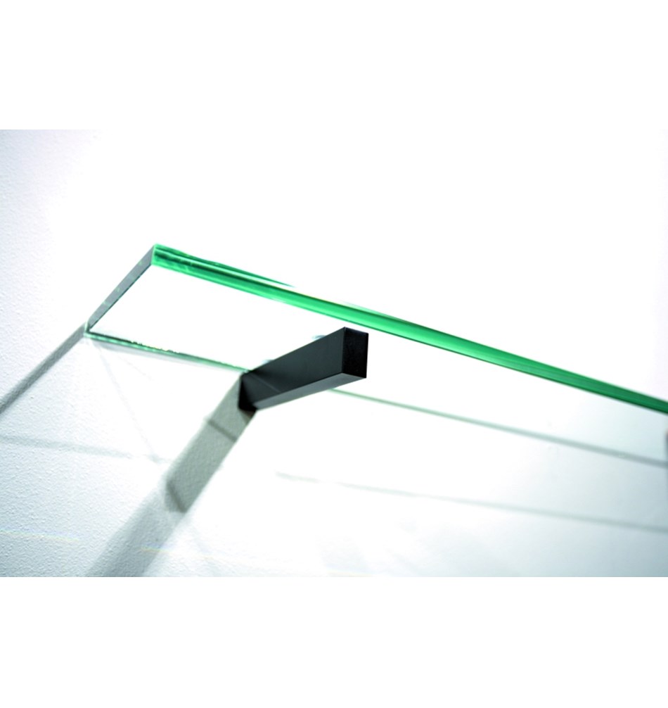 FROST Полкодержатель 4, 20см » 2 шт. чернить цинк / латунь Черный Q300520075  - Вид №1