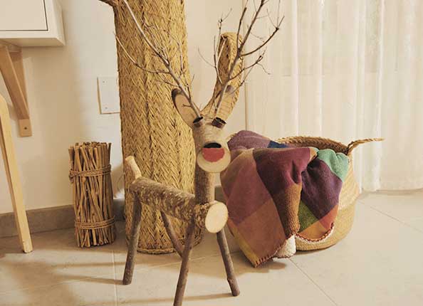 NS518 Северный олень Dekoraniaevents Navidad 