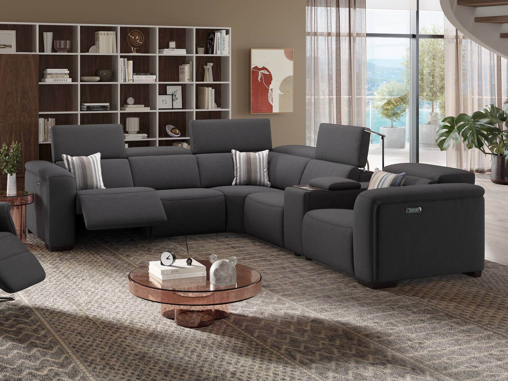 Угловой диван из ткани Sofanella Сорренто ARCH-00014430 - Вид №4