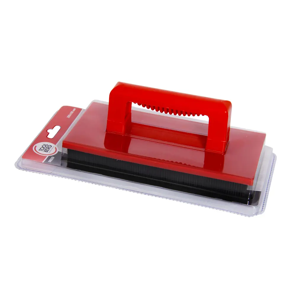 TOOLBERG Декоративная резиновая щетка для создания текстур 200x100 мм 82450521 STLM-1539071 - Вид №1