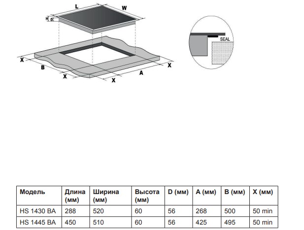 9136625 Индукционная варочная поверхность Hotpoint HS 1430 BA STDN-0124170 - Вид №4
