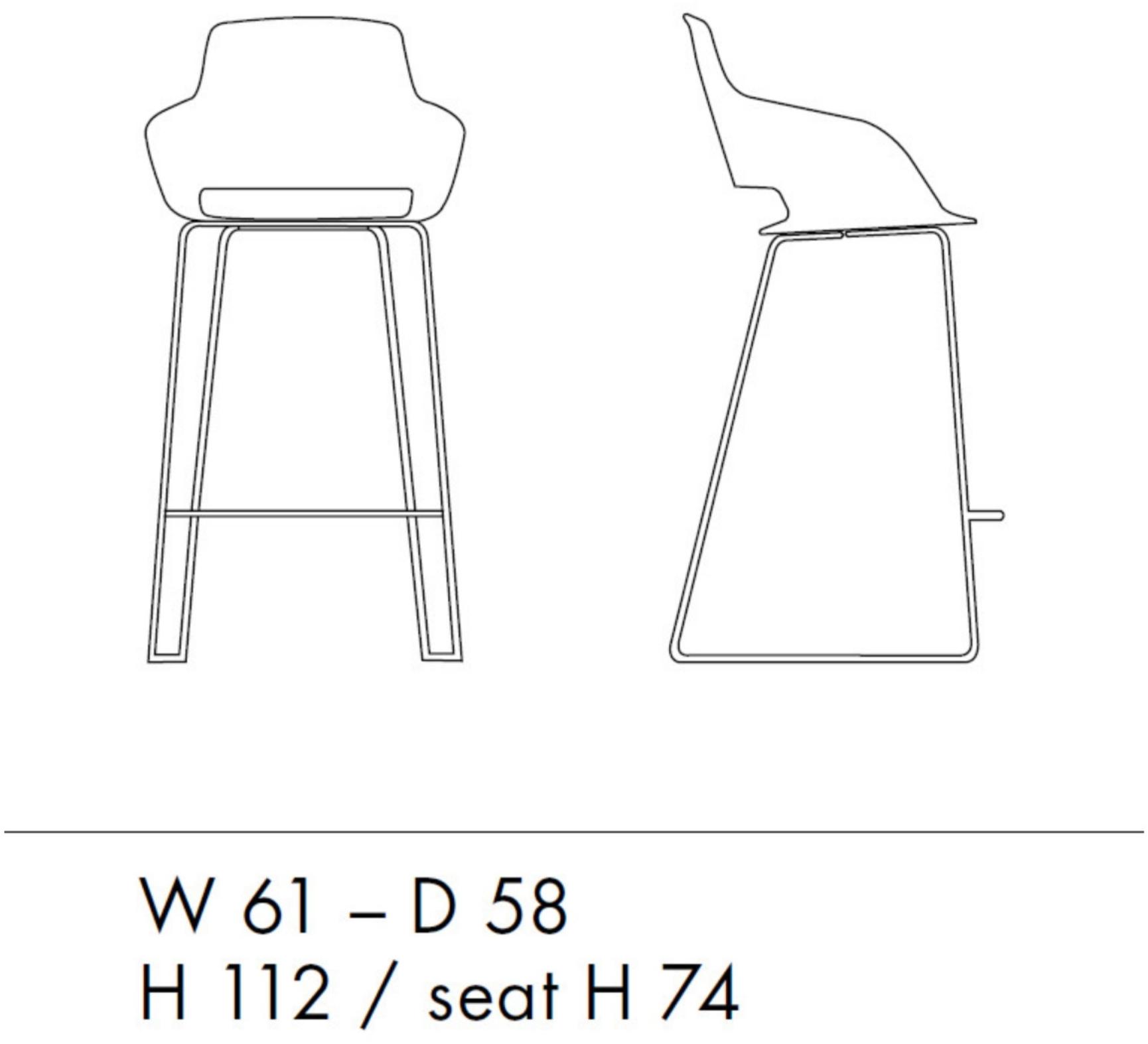 Sinetica Табурет из полиуретана с подлокотниками и подставкой для ног Captain sun-id-1475162 - Вид №3