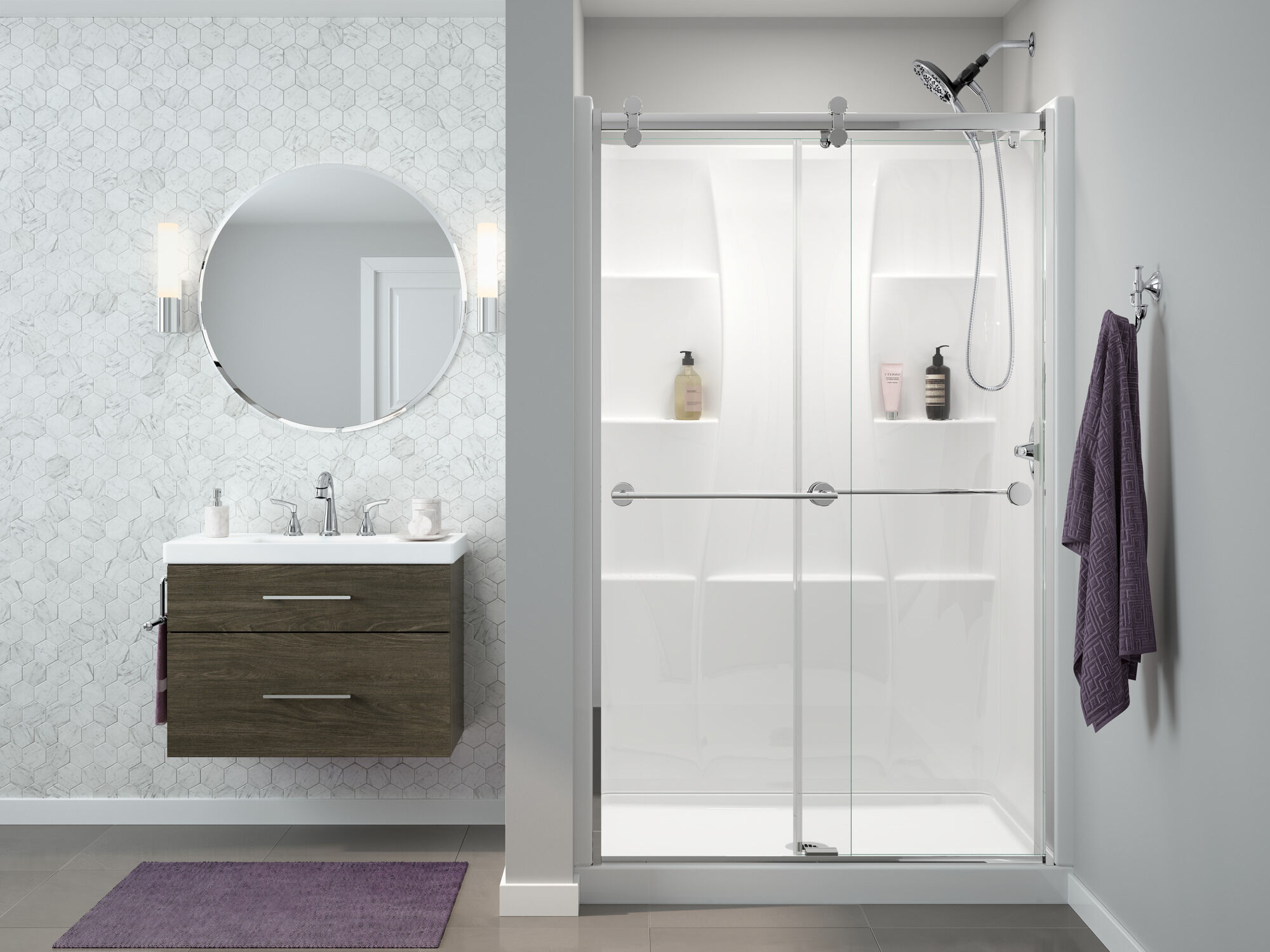 75494BL In2ition® Душ два в одном с 4 настройками Delta Faucet DELTA Матовый черный - Вид №2