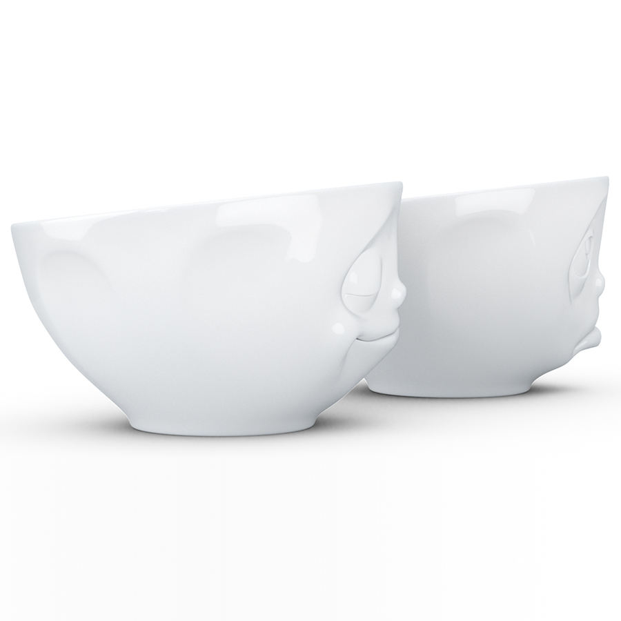 T01.23.01 Набор из 2 чаш tassen happy & oh please 200 мл белый Tassen by FIFTYEIGHT PRODUCTS  - Вид №4