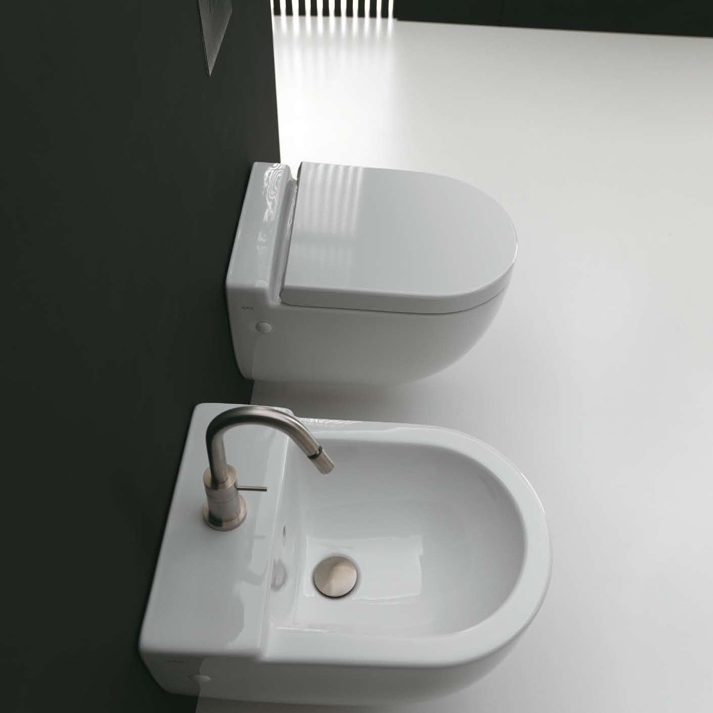 41946 Подвесной унитаз настенный Белый  ONE Италия Santreyd - Вид №6