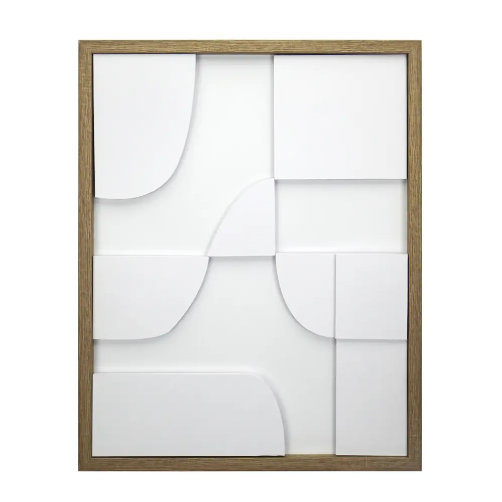 Декоративное панно Геометрия полистирол белый 40x50 см Santreyd STLM-2147944