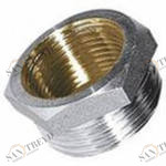 Футорка 3/4-1/2 никель с прокладкой GF GENERAL FITING 1842181